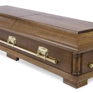 Kista Mästerlig, brunbetsad ek