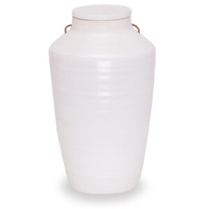 Urna Keramik Hög Vit